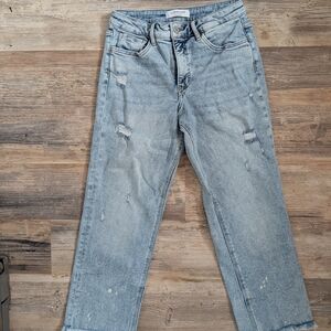 Lovervet Light Wash Boyfriend Jeans - Women's Casual Fit